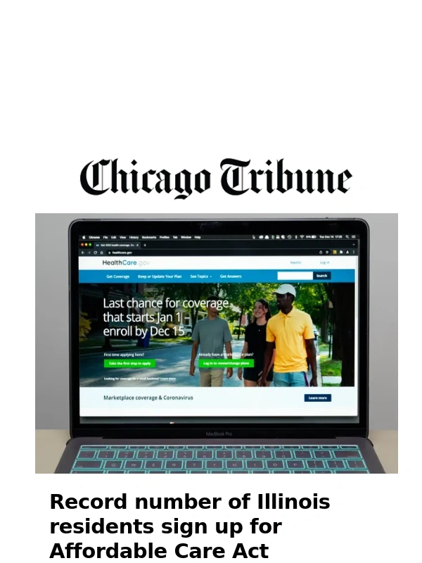 Avocado Mattress - Record number of Illinois residents sign up for Affordable Care Act insurance
