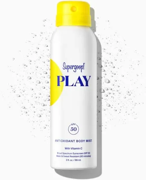 Supergoop! PLAY Antioxidant Body Mist SPF 50 with Vitamin C