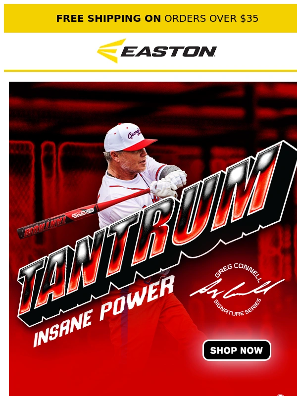 Easton Baseball & Softball - Grab Your NEW Easton Tantrum Bat