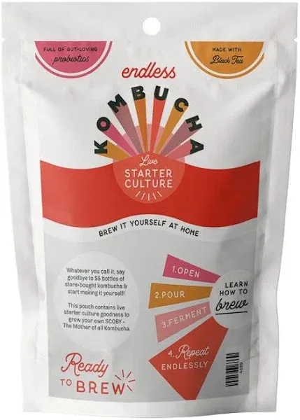 Cultures for Health Live Black Tea Kombucha Starter Culture