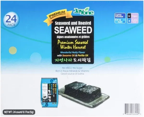 Jayone Roasted & Lightly Salted Seaweed