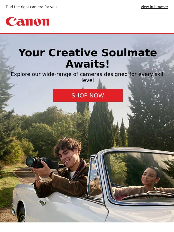 Canon - Your Perfect Match is Waiting ❤️