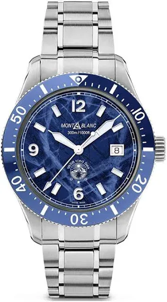 Montblanc 1858 Iced Sea Automatic Date