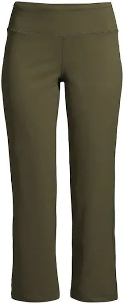 Lands' End Women's Petite Active Crop Yoga Pants