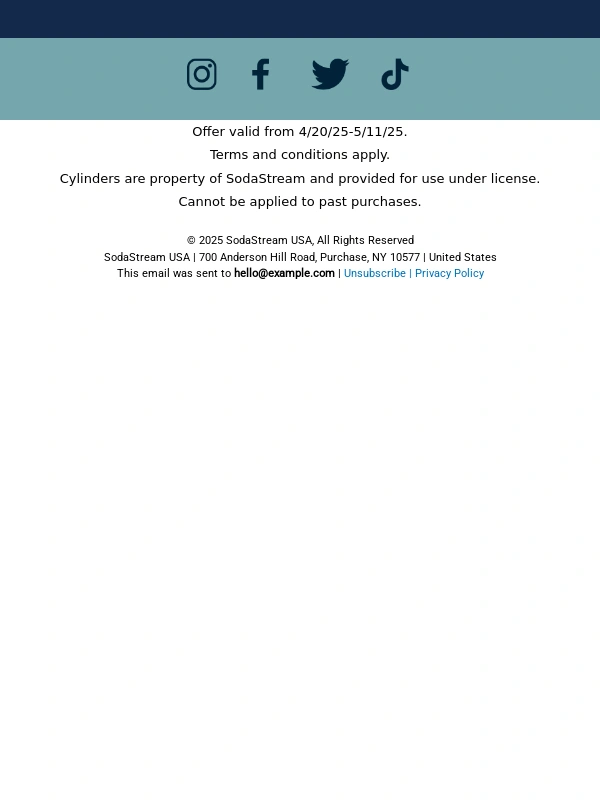 Soda Stream - Last Call: Flavors & Bottles 25% Off