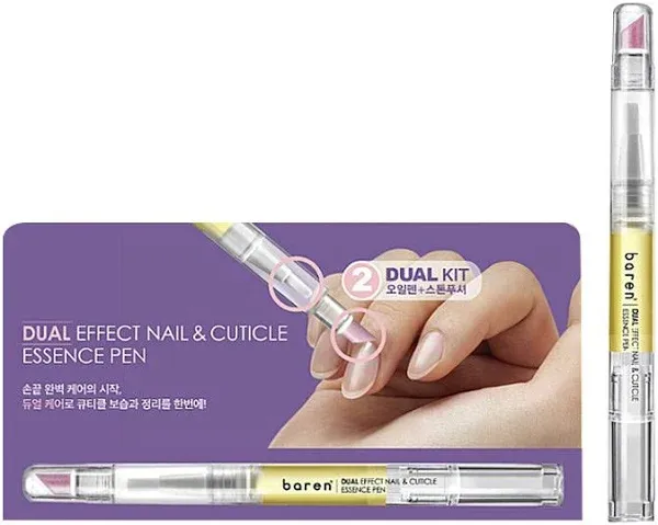 baren Dual Effect Nail & Cuticle Essence Pen 2ml