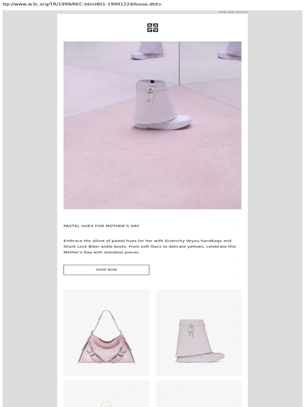 Givenchy - Pastel Hues for Mother’s Day
