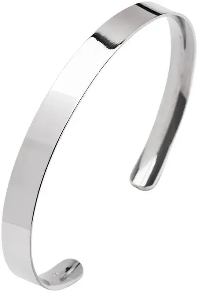 Treasure Bay 925 Sterling Silver Bangle Bracelet