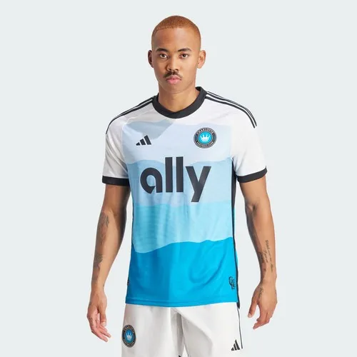 adidas Men's Charlotte FC 24/25 Home Authentic Jersey (Sharp Blue/White)