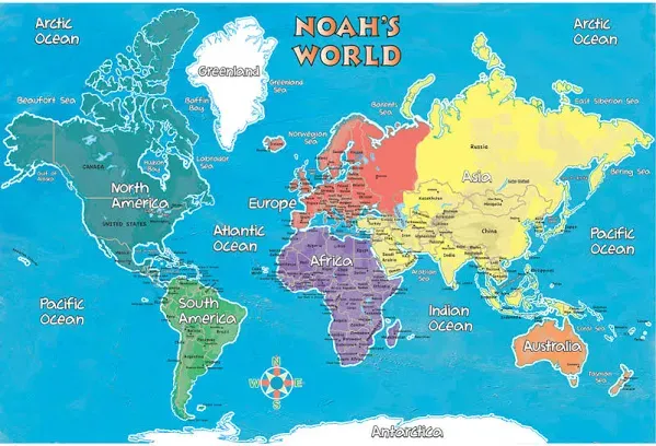 Replogle Young Explorer World Map