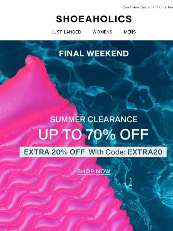 Shoeaholics - Don't Miss Out!?