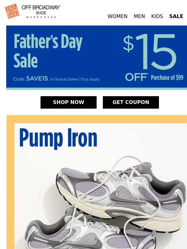 Off Broadway Shoes - $15 OFF! $15 OFF!