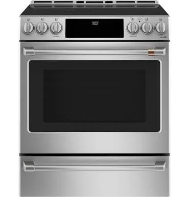 Café 30" 5.7 cu. ft. Smart Slide-In Electric Range CHS900P2MS1