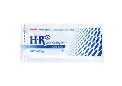 Lubricating Jelly HR One Shot 5 Gram Individual Packet Sterile