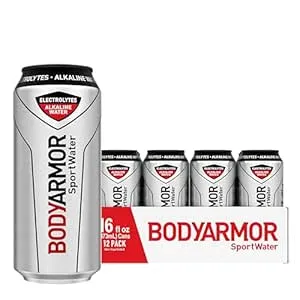 12-Pack 16-Oz BODYARMOR SportWater Alkaline Water $9.96 w/ S&S + Free shipping w/ prime or on 35+