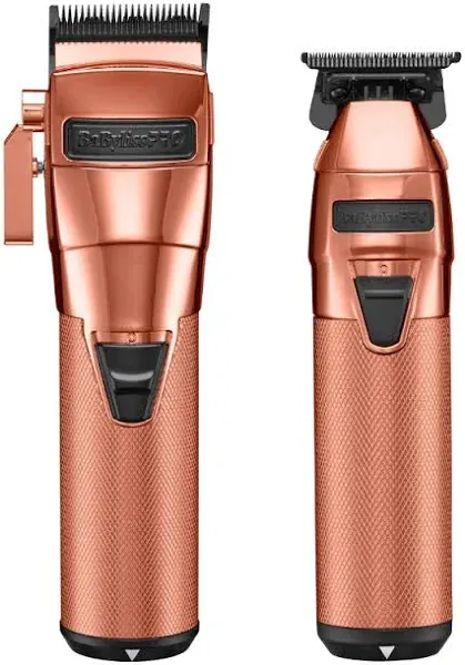 BaBylissPRO FXONE Rose Gold Clipper & Trimmer Set