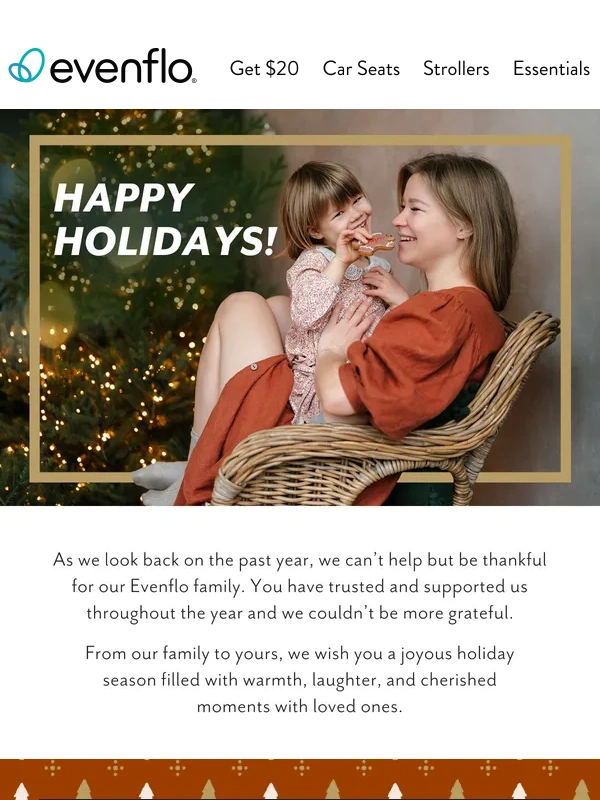 Evenflo - Happy Holidays from Evenflo ❄️