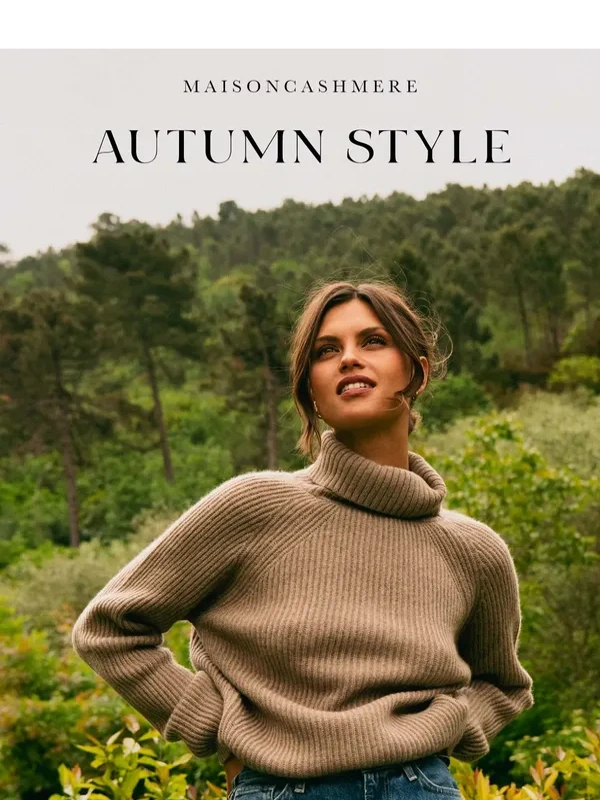 Maison Cashmere - Autumn style