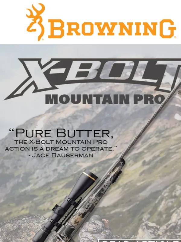 Browning - X-Bolt Mountain Pro