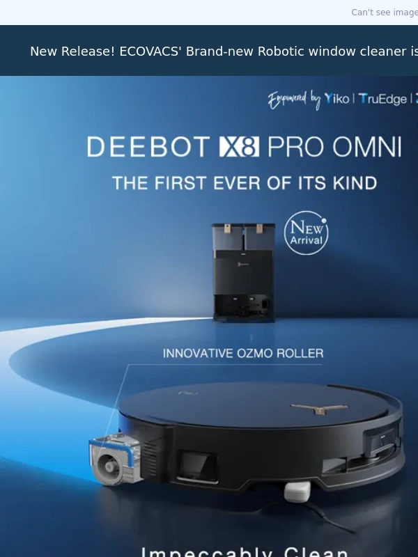 Ecovacs - Meet the Future of Floor Care: DEEBOT X8 PRO OMNI!