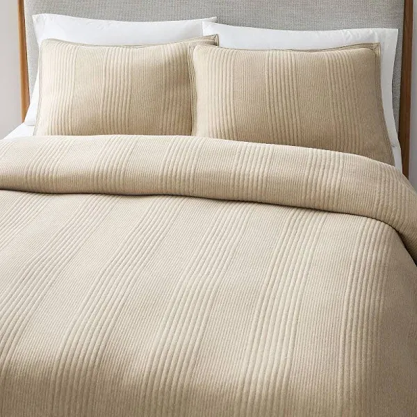 Cotton Cloud Jersey Duvet Cover & Shams