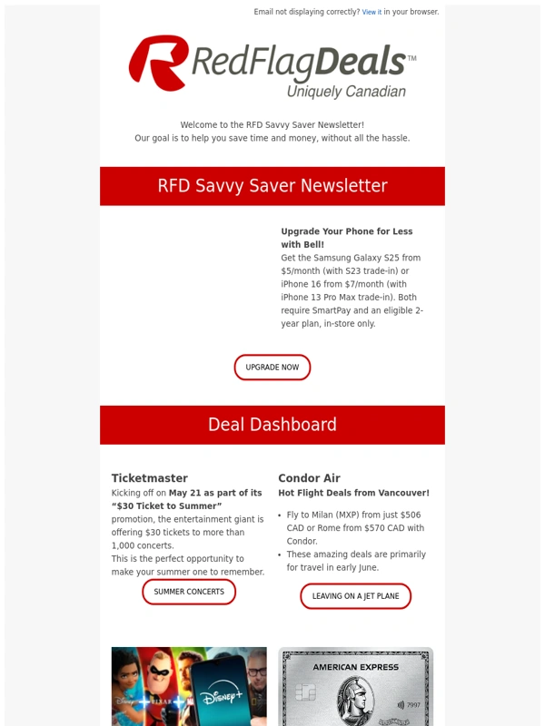 RedFlagDeals - Boost Your Wallet,Upgrade Your Tech,Explore the World!
