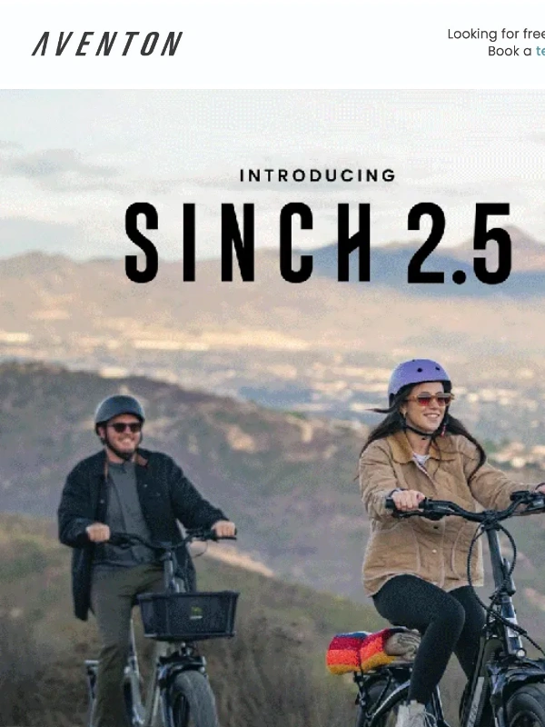 Aventon - Adventure elevated: Meet the Sinch 2.5 Ebike?