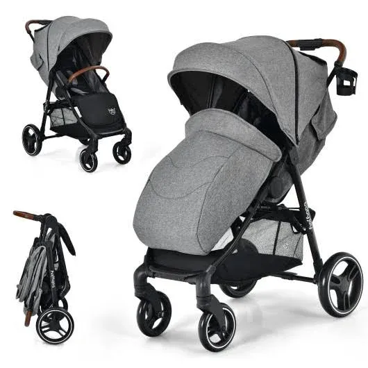 Costway High Landscape Baby Stroller Pushchair