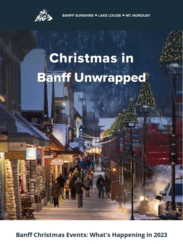 Mountain Collective - ? Christmas in Banff Unwrapped