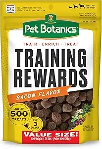 Pet Botanics Training Reward Bacon-Flavored Dog Treats
