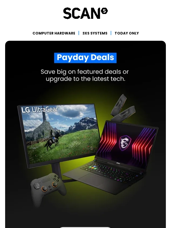 Scan - Save big on featured deals this Payday!
