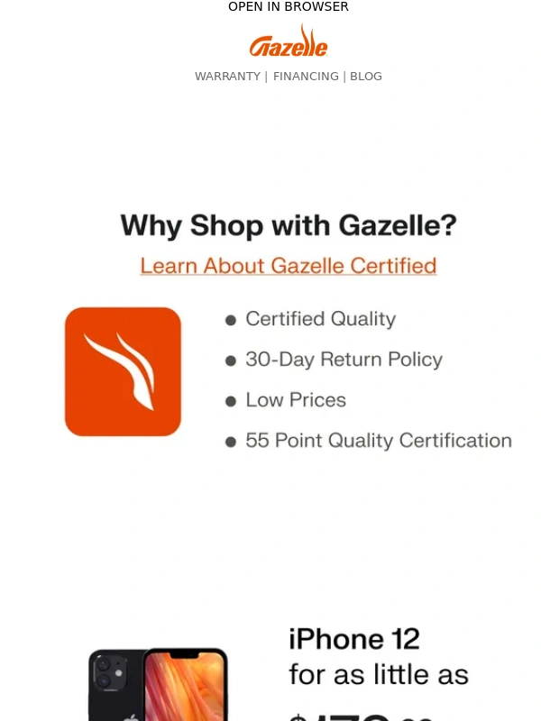 Gazelle - Don't miss your chance to make their holiday!
