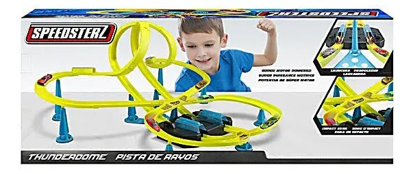Speedsterz Thunderdome Stunt Race Track Play Set
