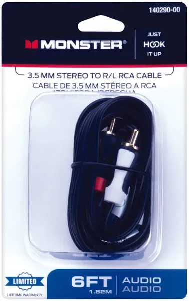 Monster Cable Just Hook It Up Adapter