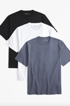 Abercrombie & Fitch 3-Pack Classic Polished Tees