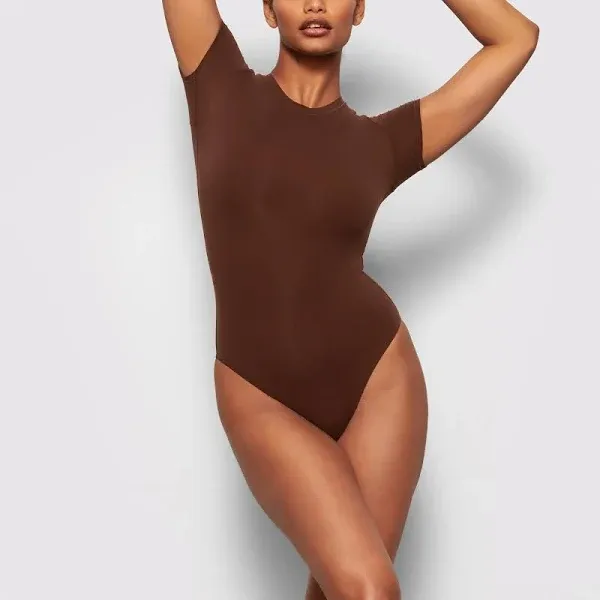 SKIMS Women's Fits Everybody T-Shirt Bodysuit