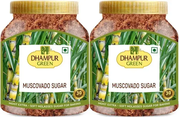 Dhampurgreen Muscovado Sugar Pack of 2 - 800 gms
