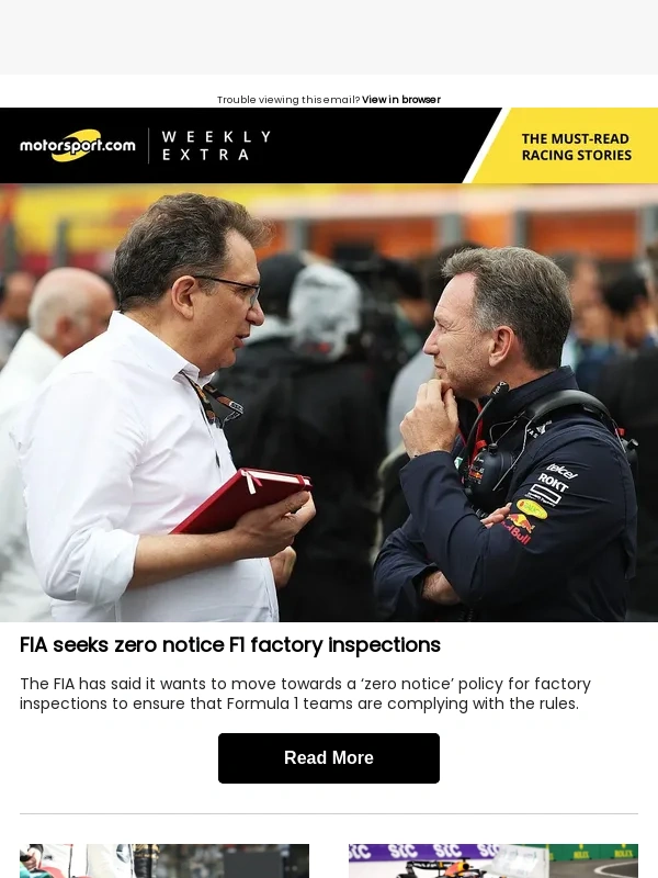 Motorsport - FIA seeks zero notice F1 factory inspections