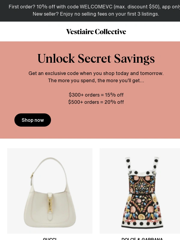 Vestiaire Collective - Shop Today & Unlock 20% Off
