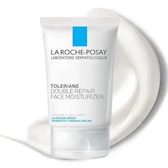 La Roche-Posay Toleriane Double Repair Face Moisturizer, Daily Moisturizer Face Cream with Ceramide & Niacinamide for All Skin Types, Immediate Comfort & Long Lasting Hydration, Fragrance Free