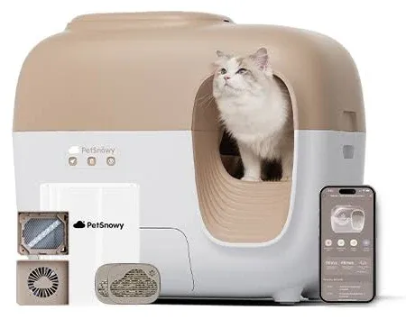 PetSnowy Automatic Self-Cleaning Litter Box