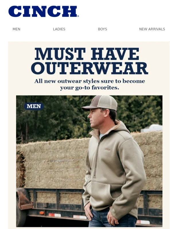 CINCH Jeans - All New Outwear Styles!