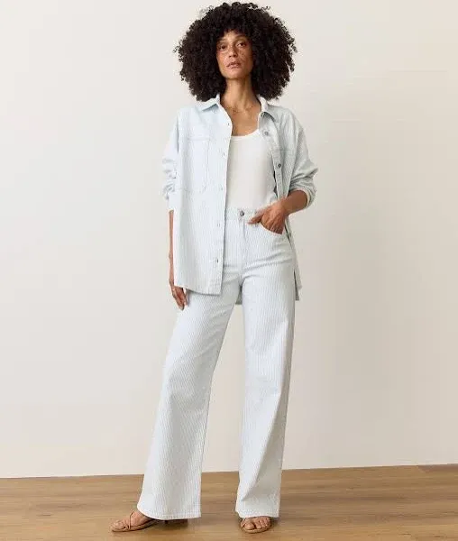 Marine Layer Women's Charlie Wide Leg Jeans