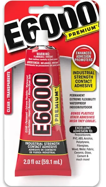 E6000 Premium Clear Adhesive