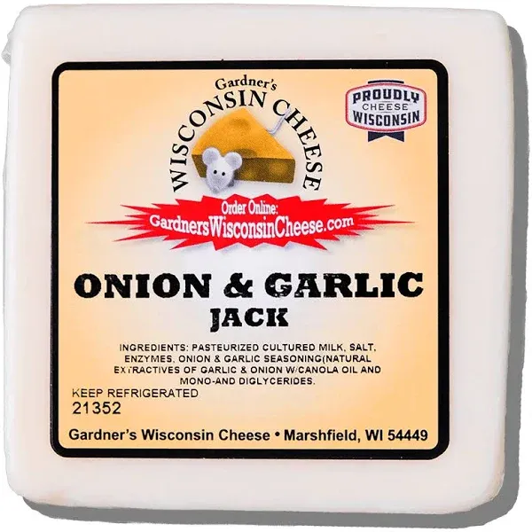 Gardner's Wisconsin Cheese & Sausage Onion & Garlic Jack