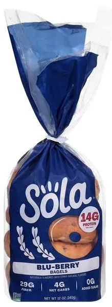 Sola Blu-Berry Bagels