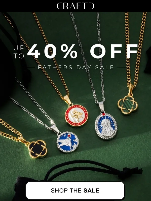 Craftd London - 40% Off: Now Live ?