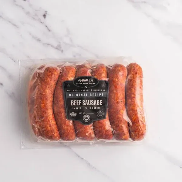 Snake River Farms Wagyu Smoked Beef Sausage 12-Pack