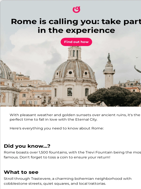 Stayforlong - A trip to Rome in your future?
