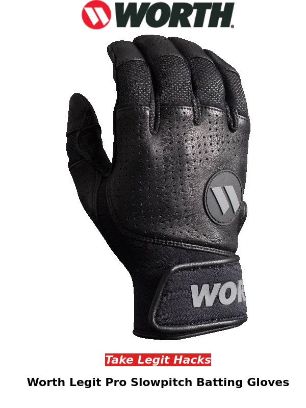 Easton Baseball & Softball - Legit Hacks,Pro Swing: Legit Pro Batting Gloves